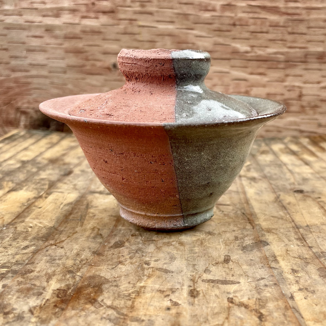 Cookie-Dipped Gaiwan—Ocean Green, 90ml