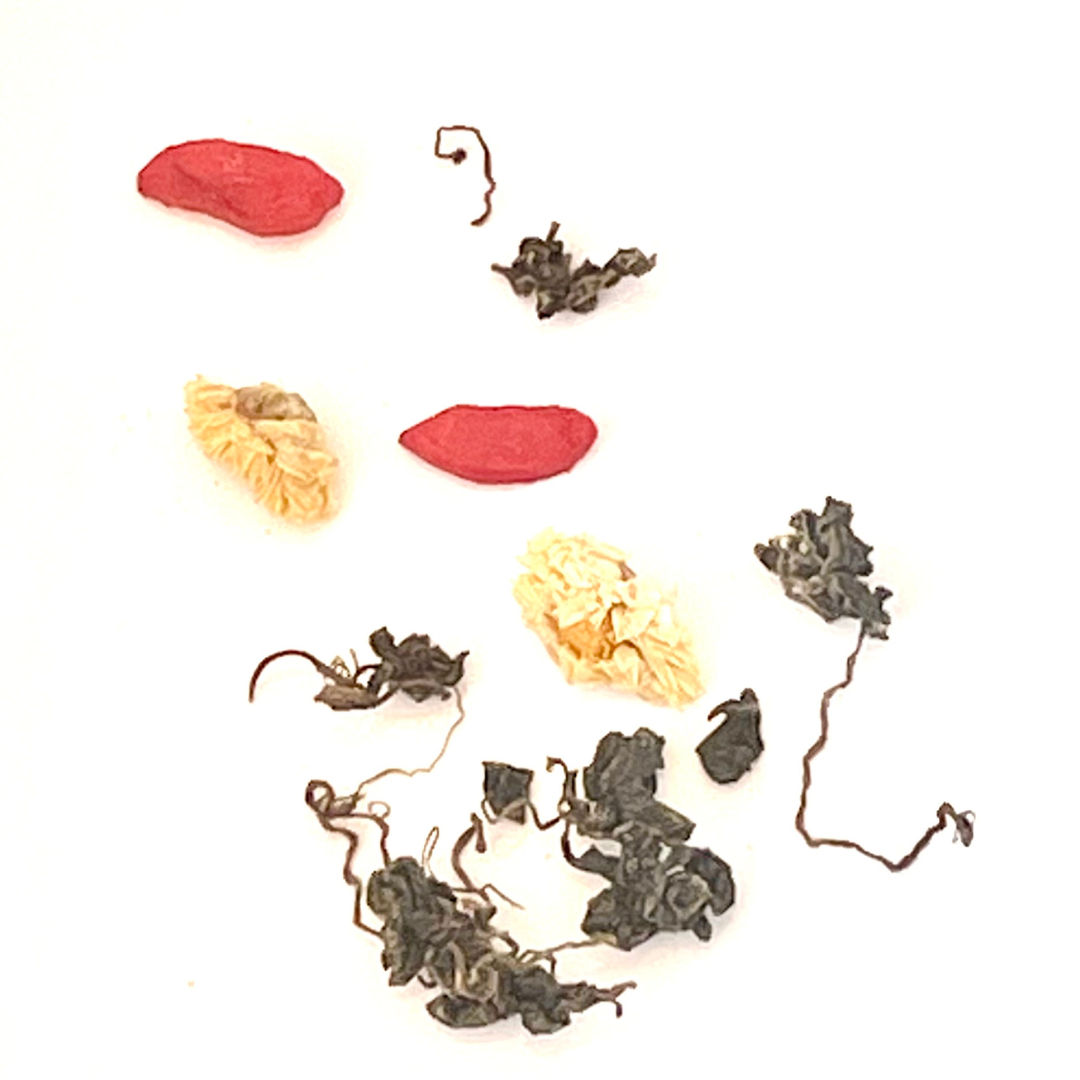 Longevity Trio—Jiaogulan, Goji Berry, and Chyrsanthemum Flowers—(2.5oz)