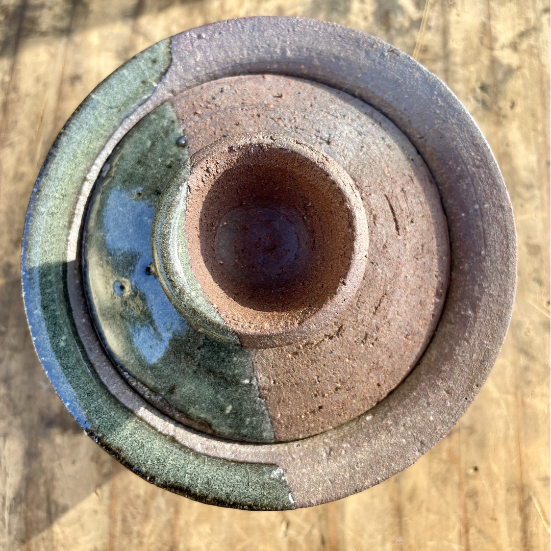 Cookie-Dipped Gaiwan—Ocean Green, 87ml