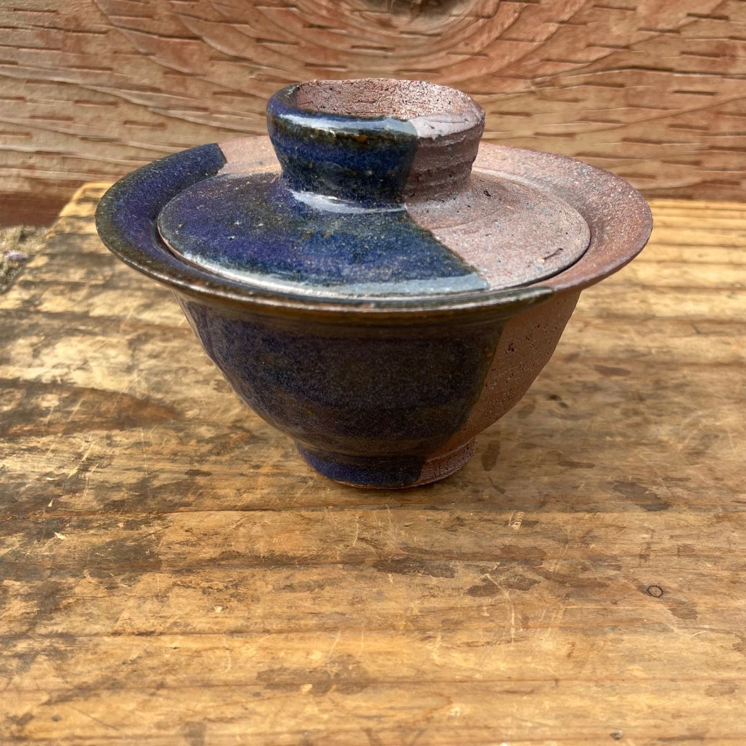 Cookie-Dipped Gaiwan—Blue, 100ml