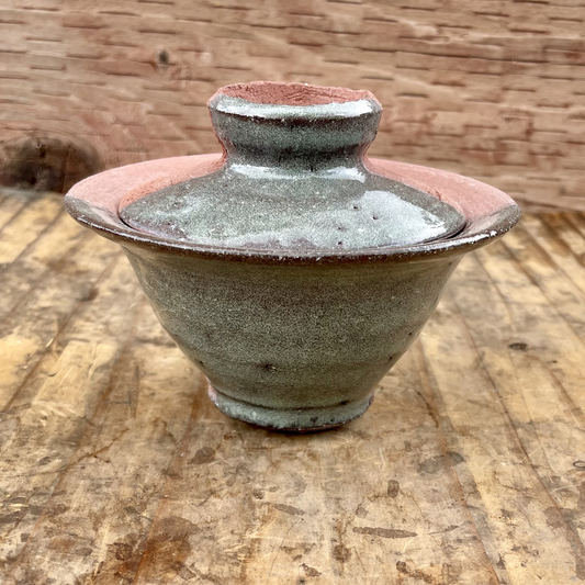 Cookie-Dipped Gaiwan—Ocean Green, 90ml