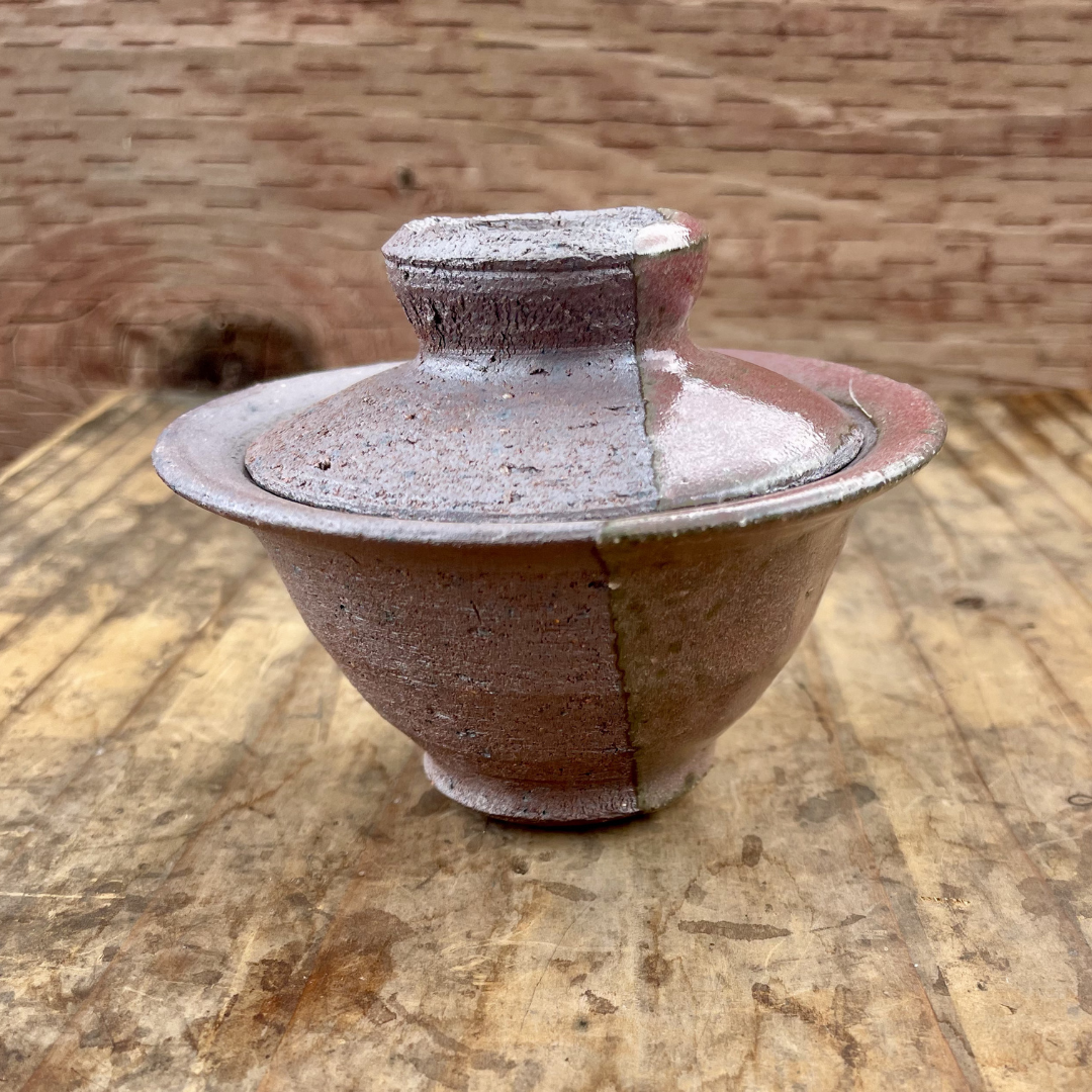 Cookie-Dipped Gaiwan—Red, 80ml