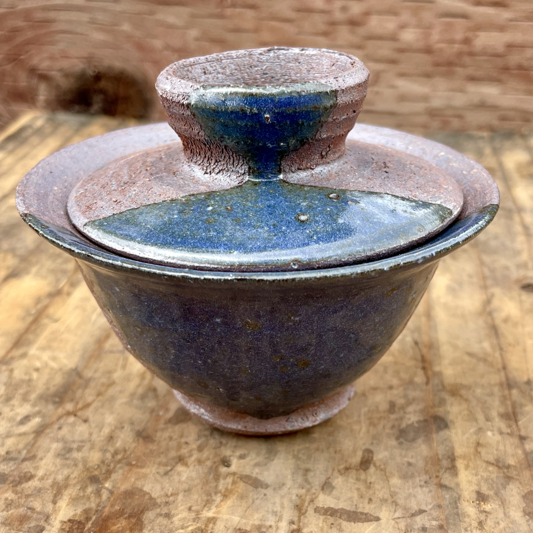 Cookie-Dipped Gaiwan—Blue, 100ml