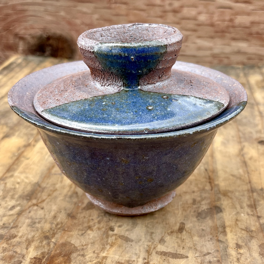 Cookie-Dipped Gaiwan—Blue, 100ml