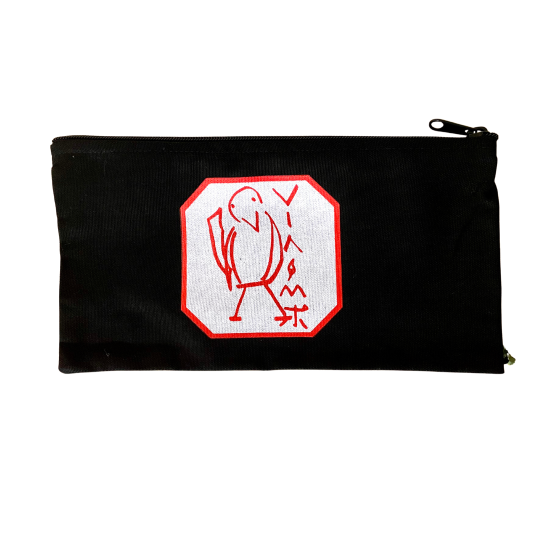 Raven Stamp Everything Pouch (black)