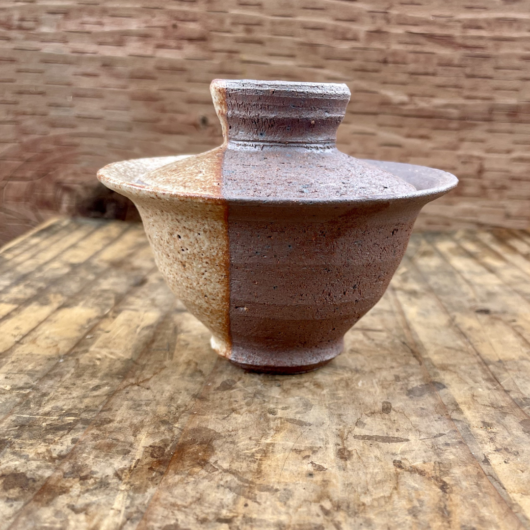 Cookie-Dipped Gaiwan—Sandstone, 115ml
