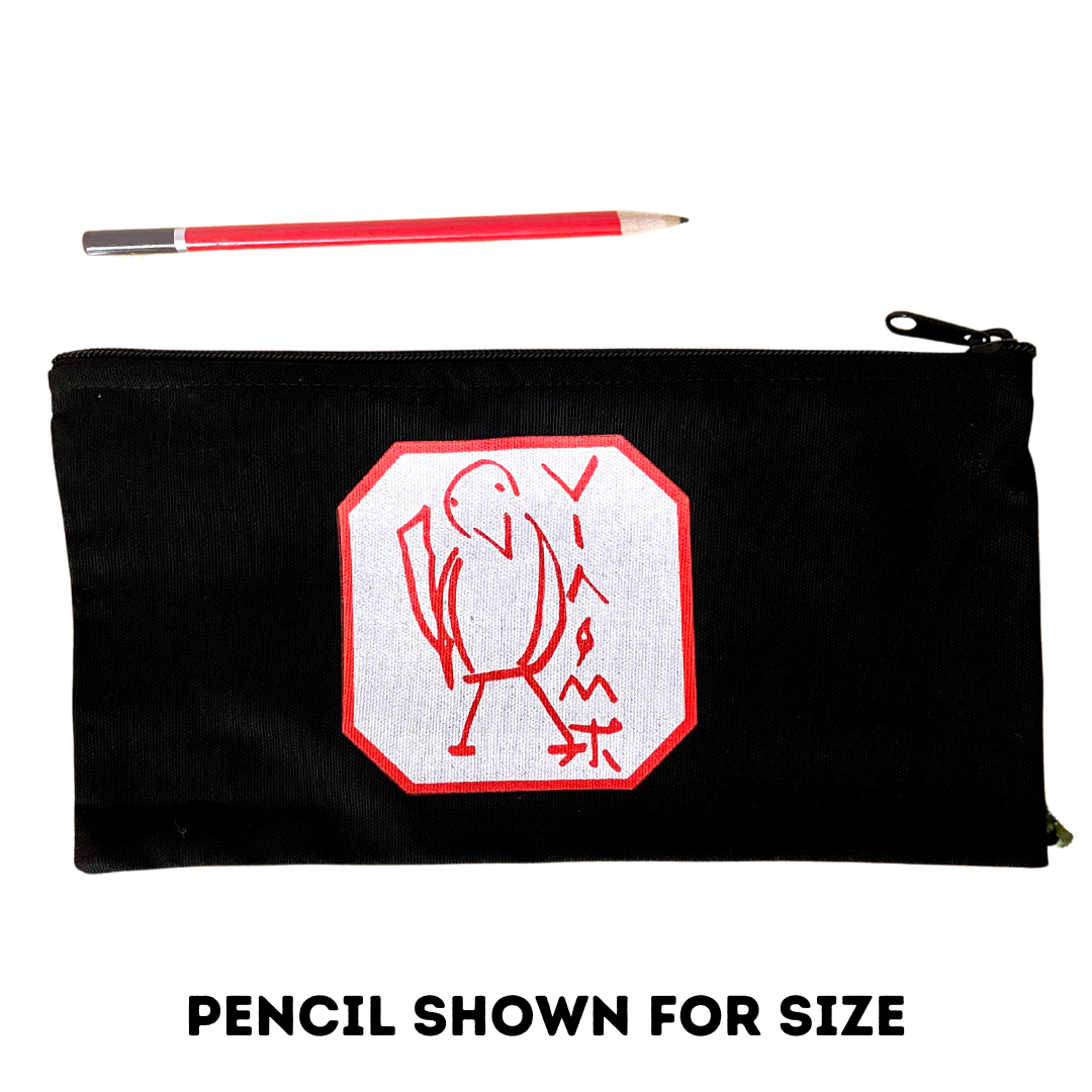 Raven Stamp Everything Pouch (black)