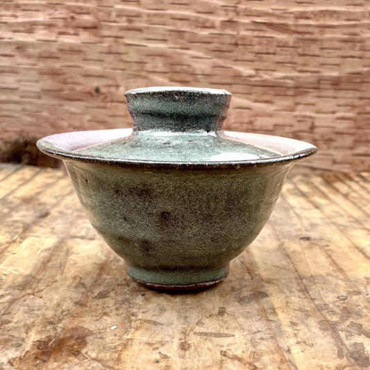 Cookie-Dipped Gaiwan—Ocean Green, 87ml