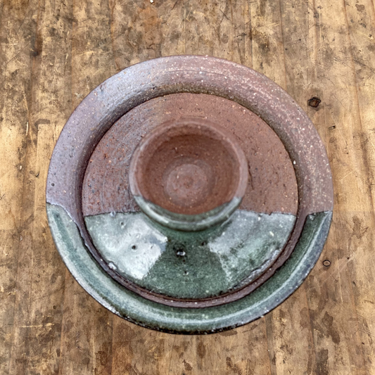 Cookie-Dipped Gaiwan—Ocean Green, 87ml