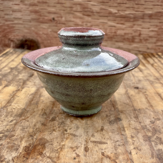 Cookie-Dipped Gaiwan—Ocean Green, 90ml  #2
