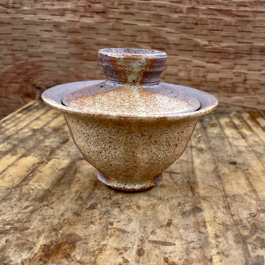 Cookie-Dipped Gaiwan—Sandstone, 115ml